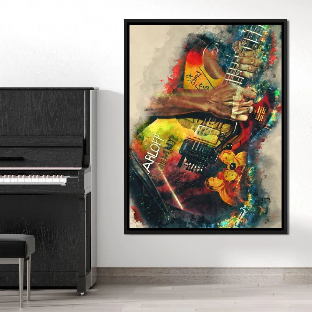 Kirk Hammett's Electric Guitar - Abraham Szomor - Image 8