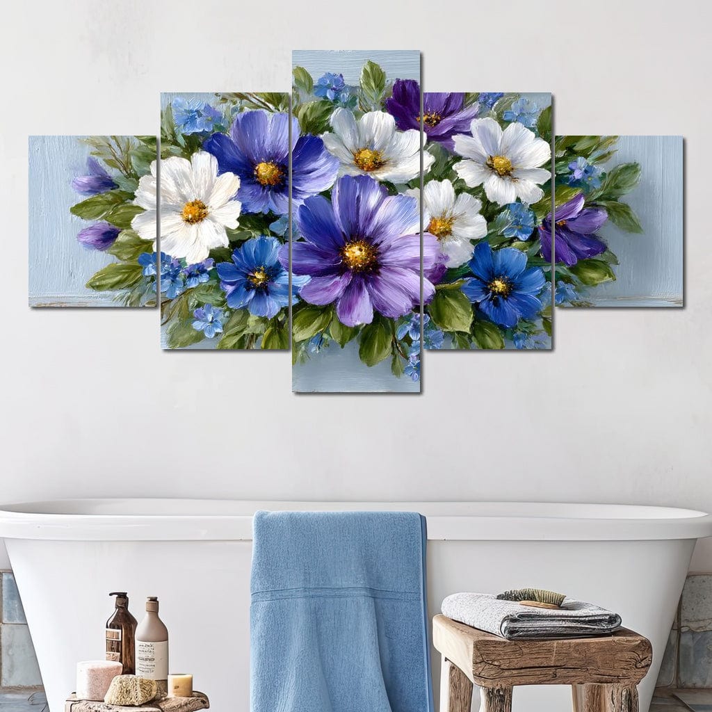 Lavender Meadow Flower Cascade - Image 6