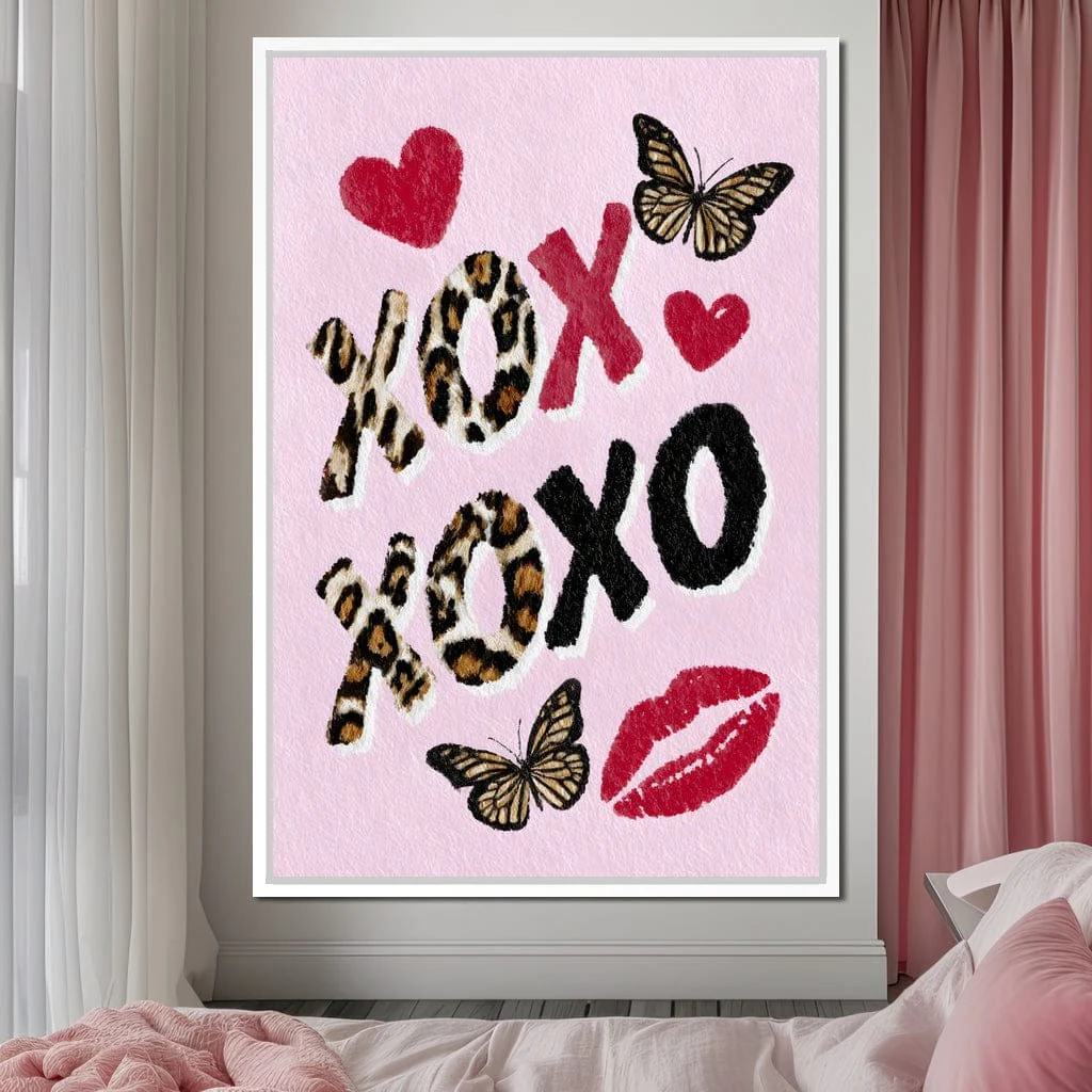 Leopard Kiss XO Butterfly Love - Image 2