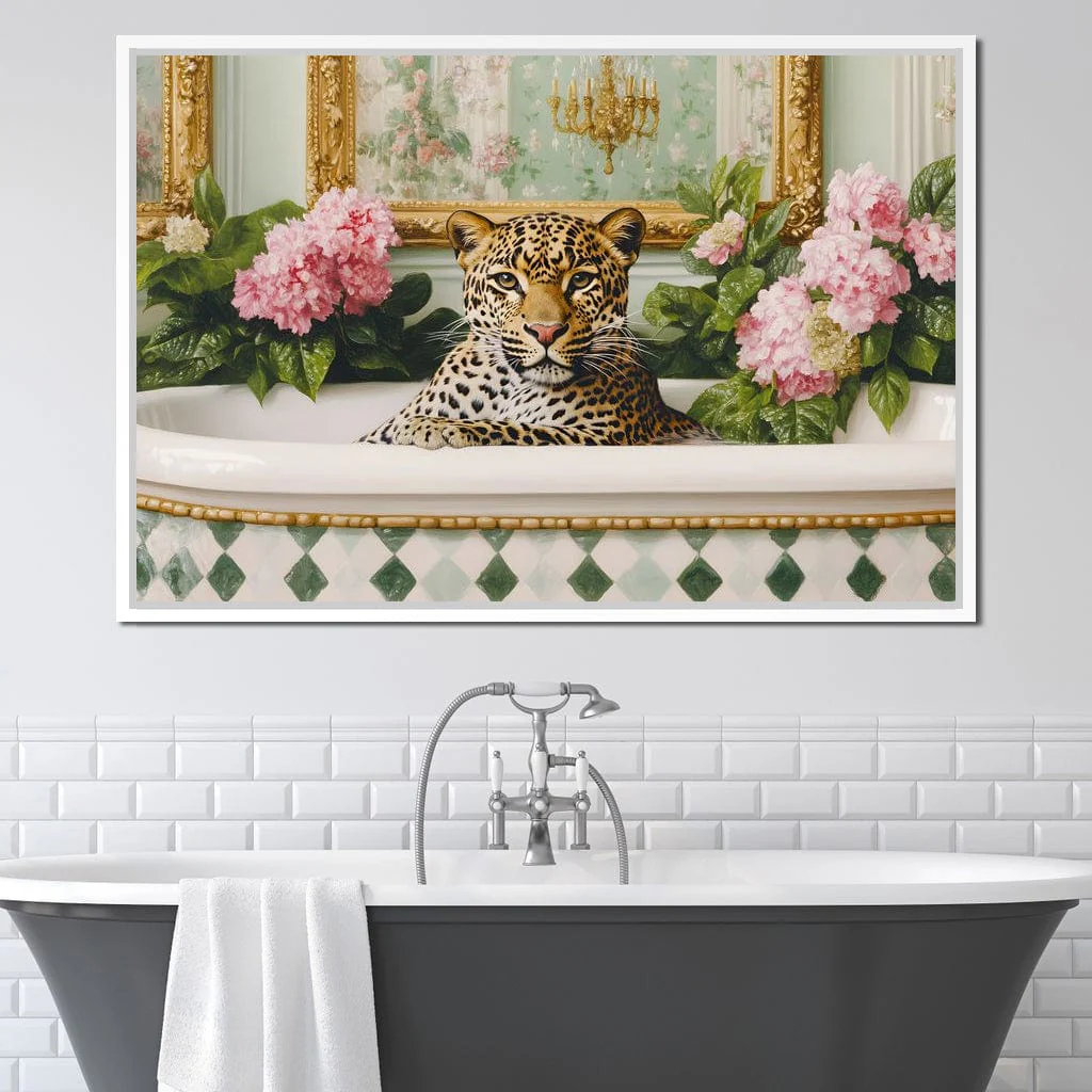 Leopard Luxe Floral Bathing - Image 13