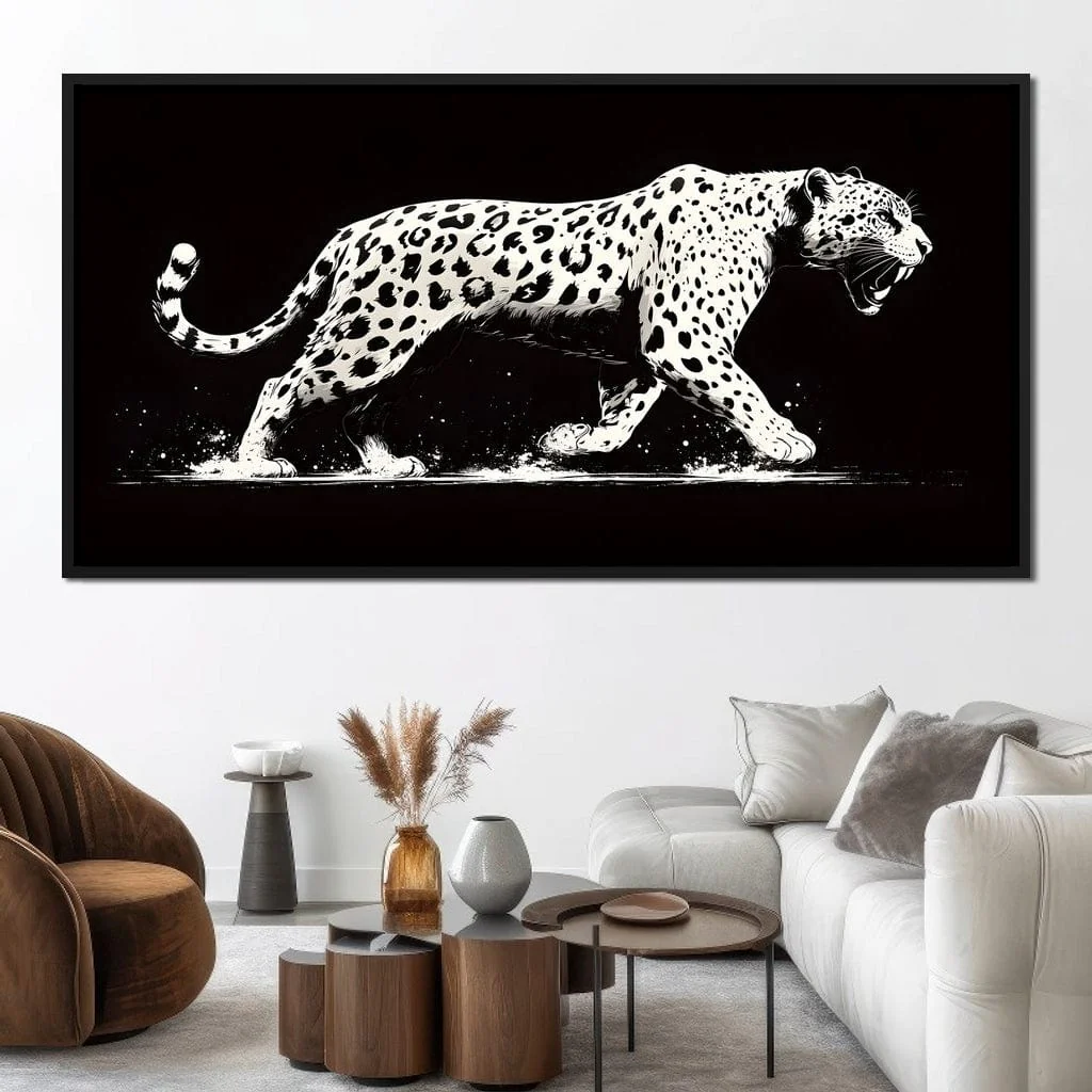 Leopard Stride of Wilderness