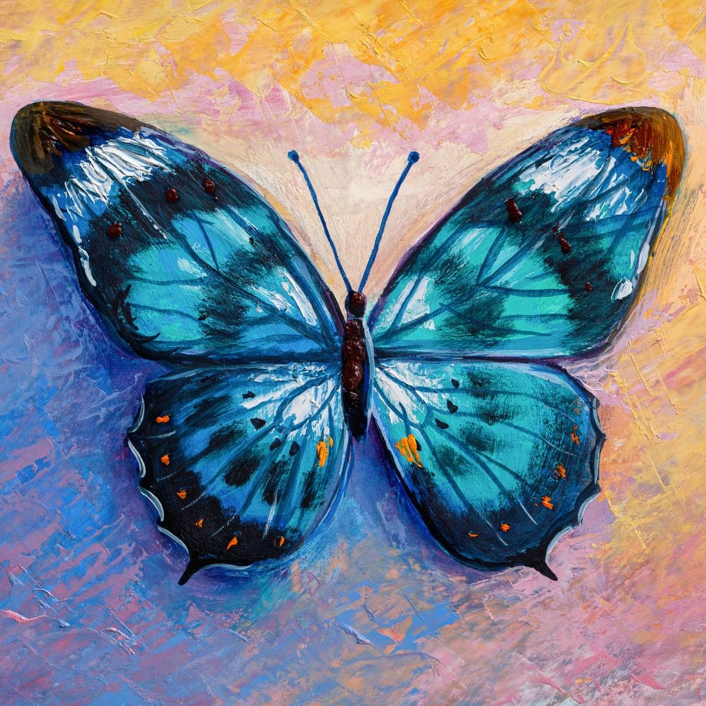 Light Blue Butterfly - Image 19