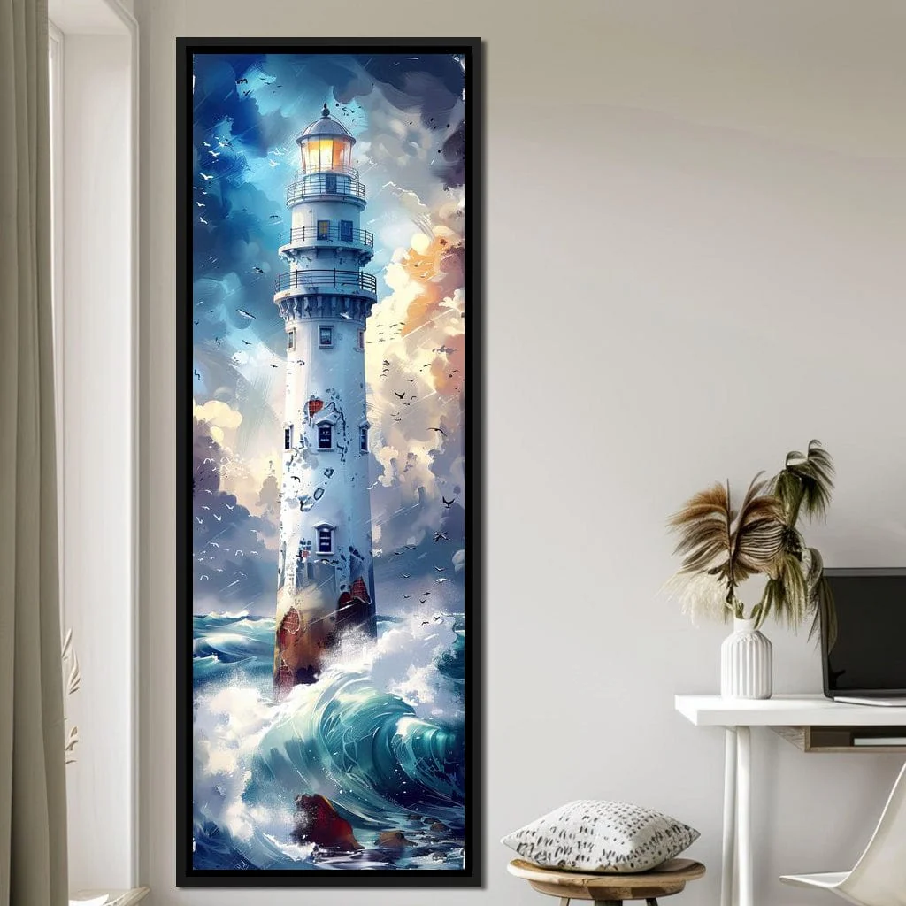 Lighthouse Beacon at Sea - Image 7