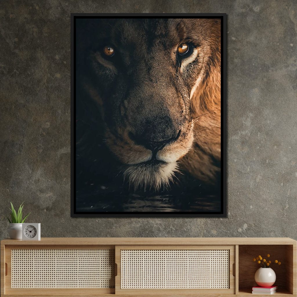 Lion Portrait Water - Zenzdesign - Image 10