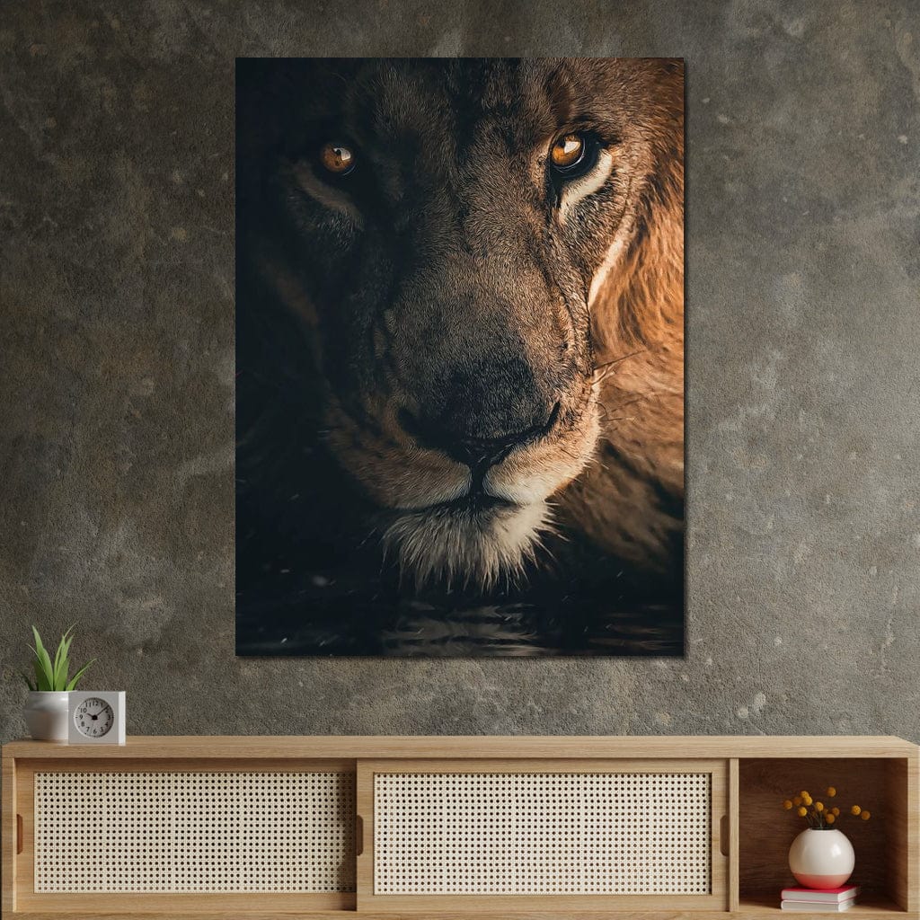 Lion Portrait Water - Zenzdesign - Image 6