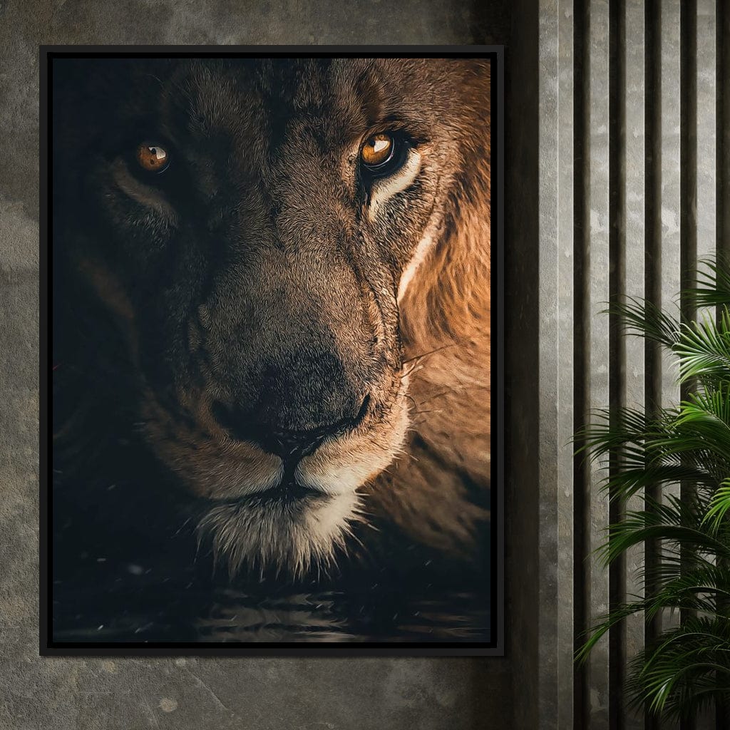 Lion Portrait Water - Zenzdesign - Image 9