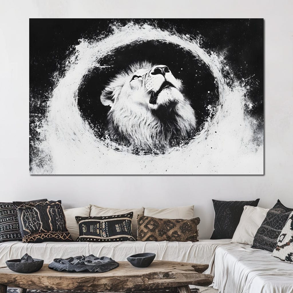 Lion's Majestic Ascent - Image 5