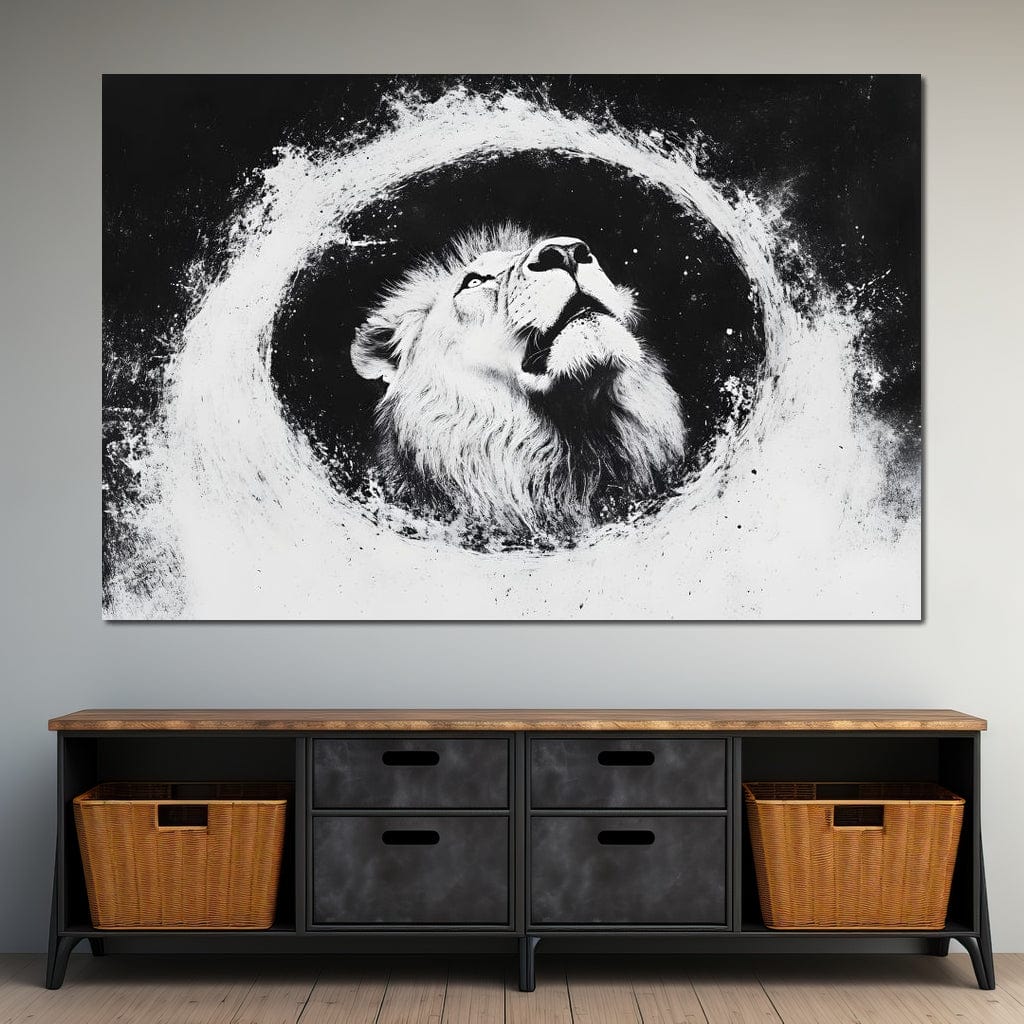 Lion's Majestic Ascent - Image 8