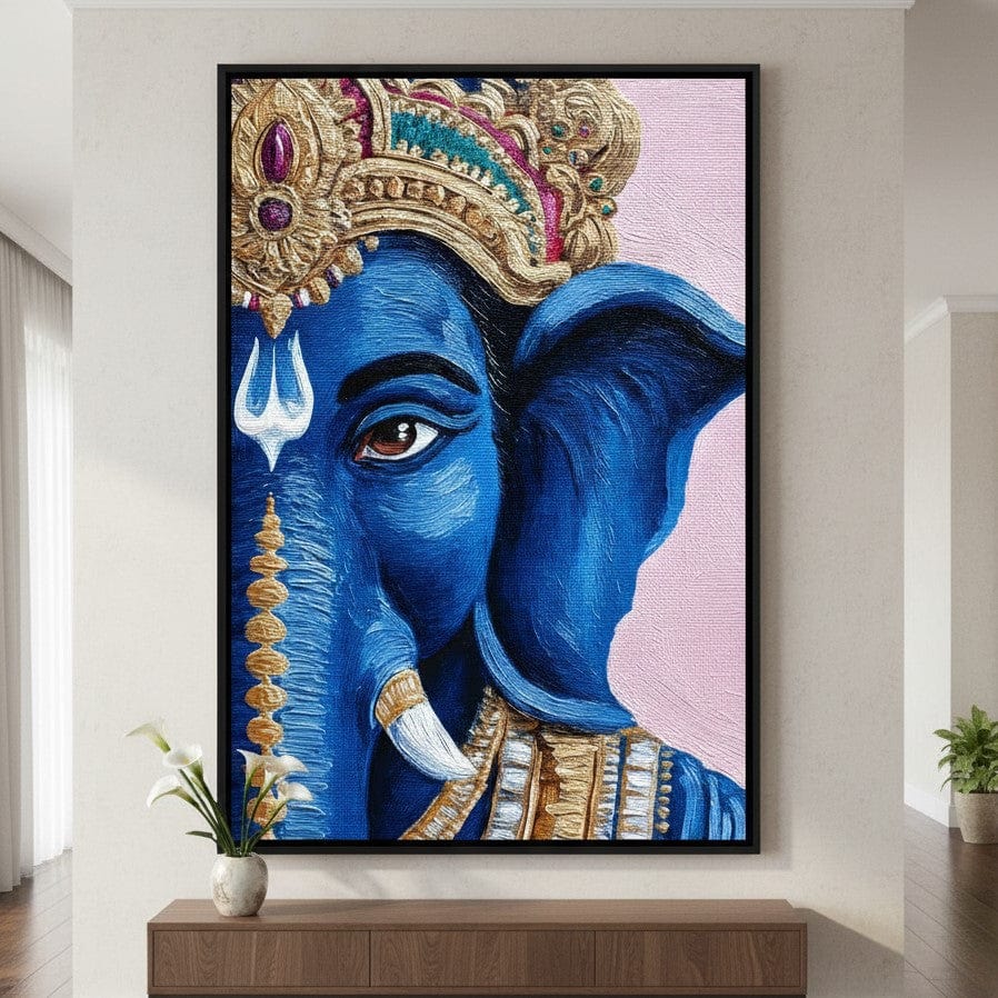 Lord Ganesha Blue Majesty - Image 2
