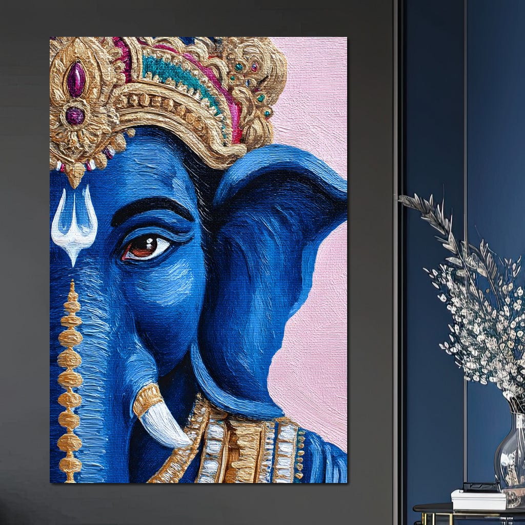 Lord Ganesha Blue Majesty - Image 8