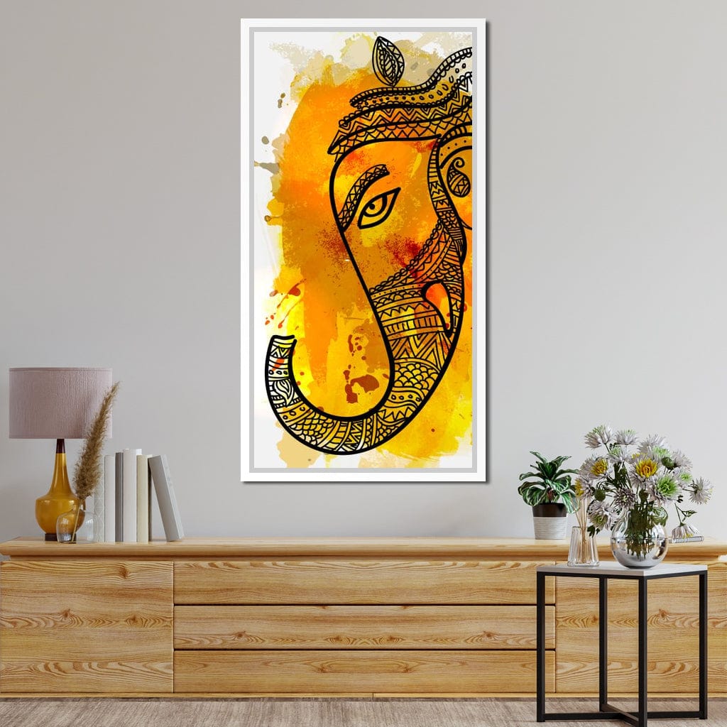 Lord Ganesha in Yellow - Image 11