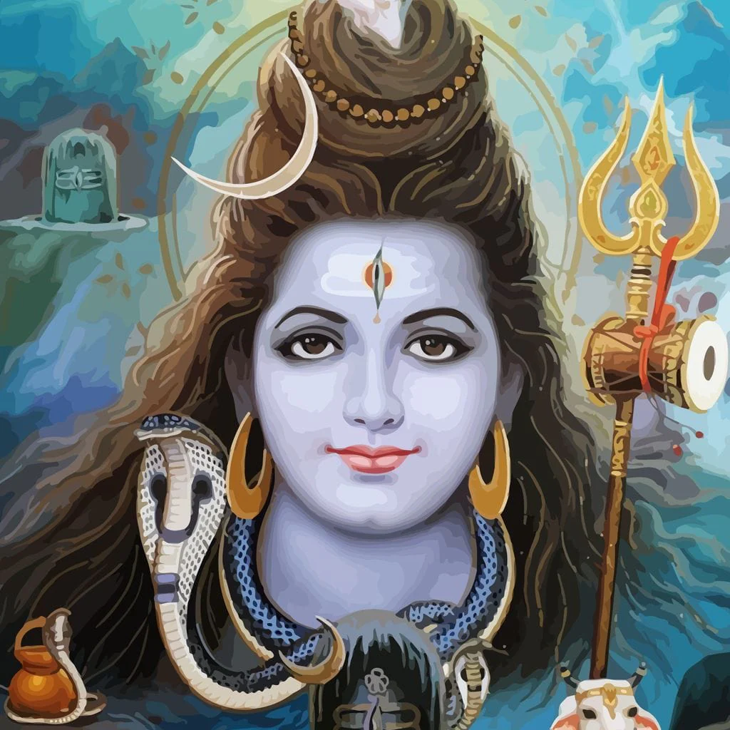 Lord Shiva Portrait - Image 16