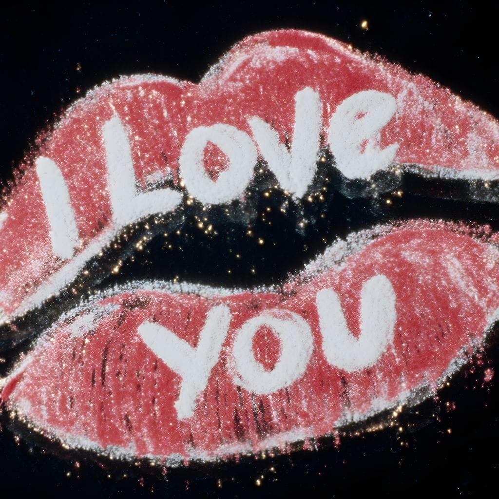 Love You Glitter Kiss Pop - Image 13