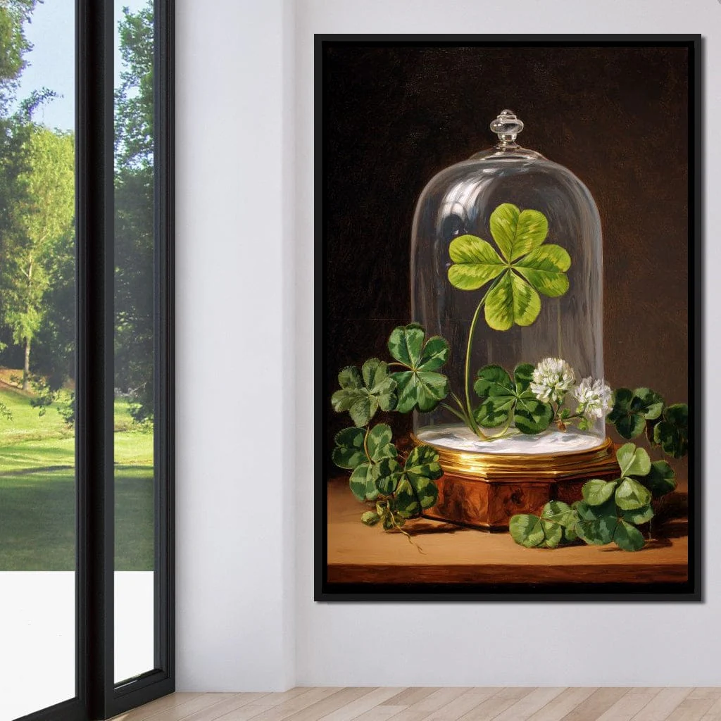 Lucky Clover Glass Dome - Image 13