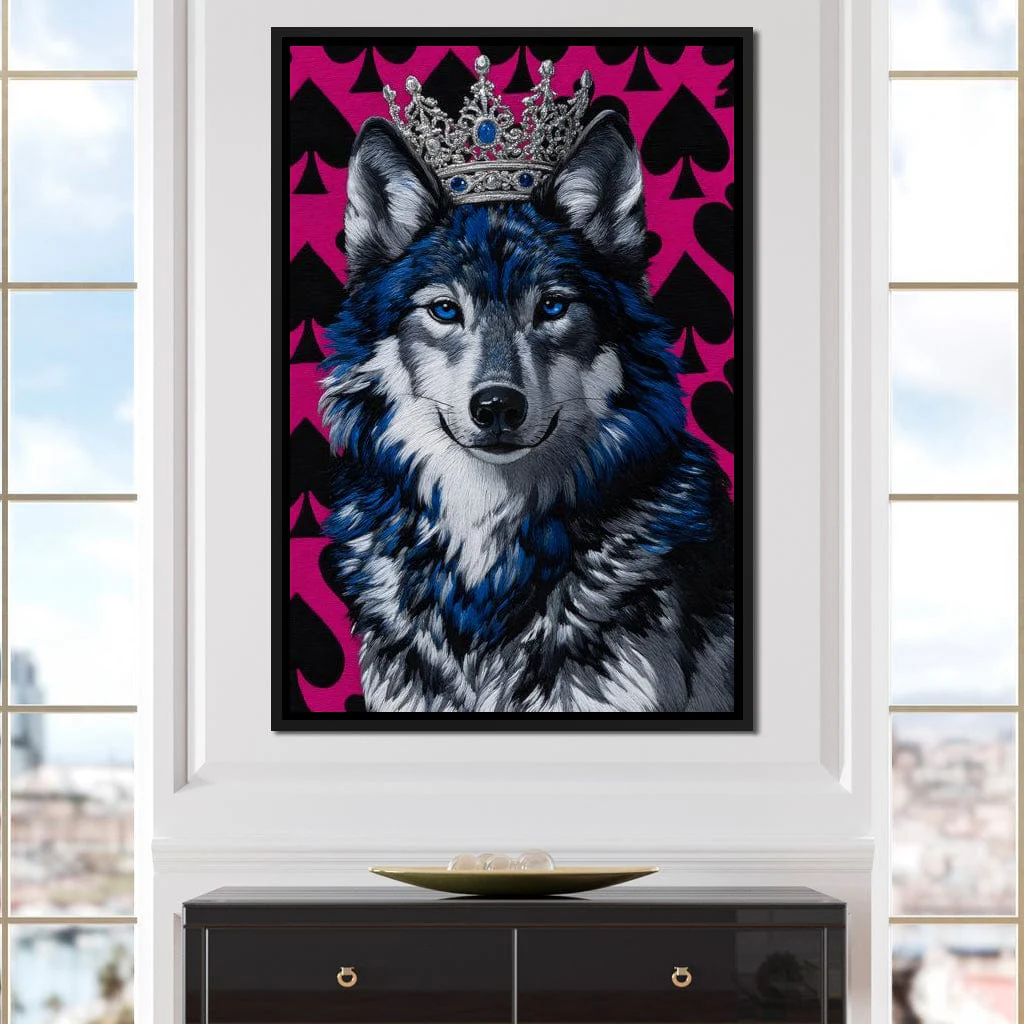 Majestic Crowned Wolf Royalty - Image 14