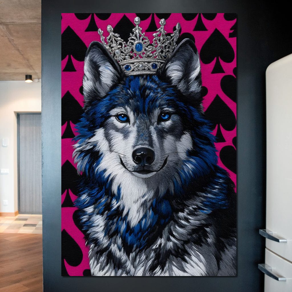 Majestic Crowned Wolf Royalty - Image 8