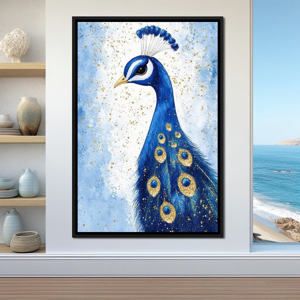 Majestic Feathered Peacock