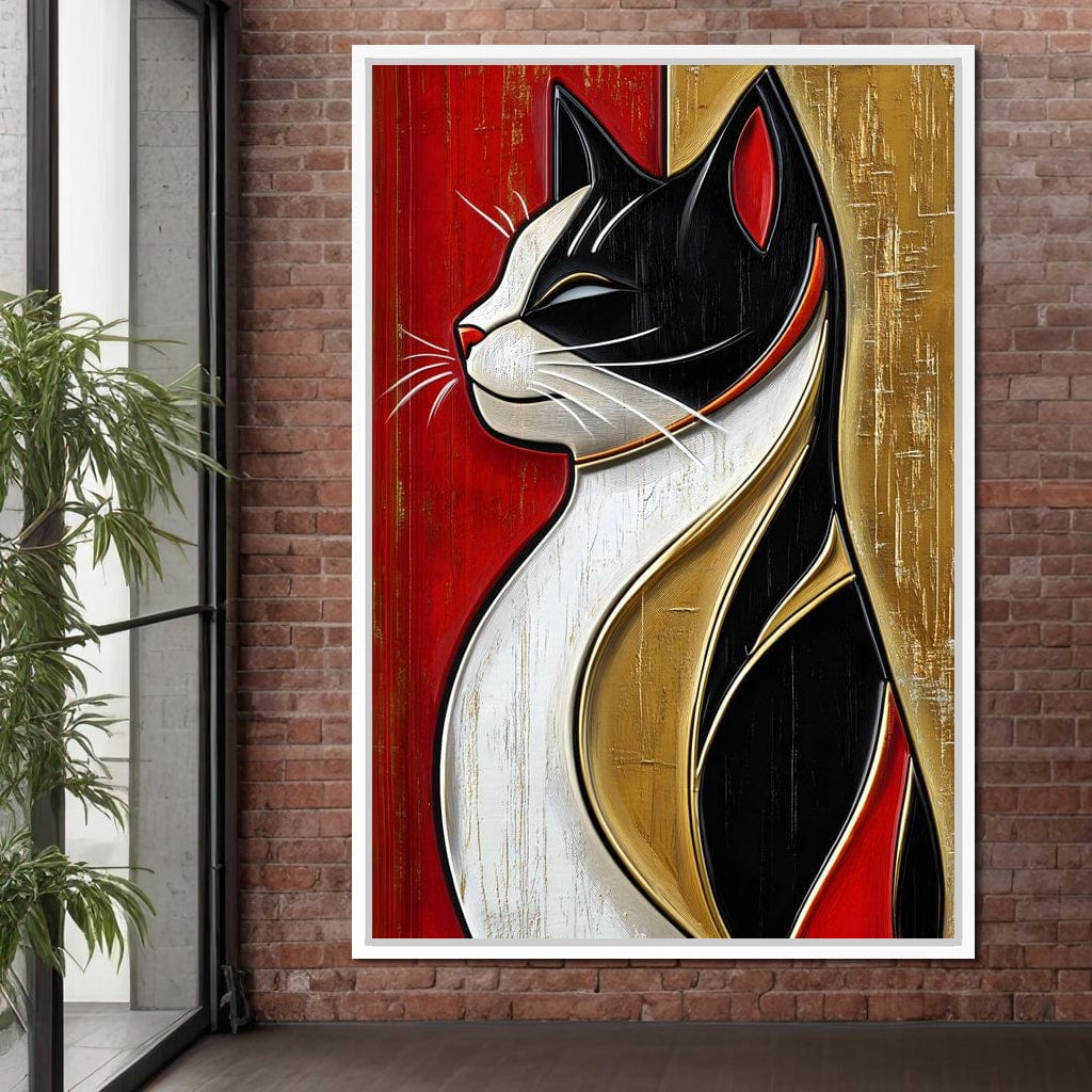 Majestic Feline Silhouette - Image 6