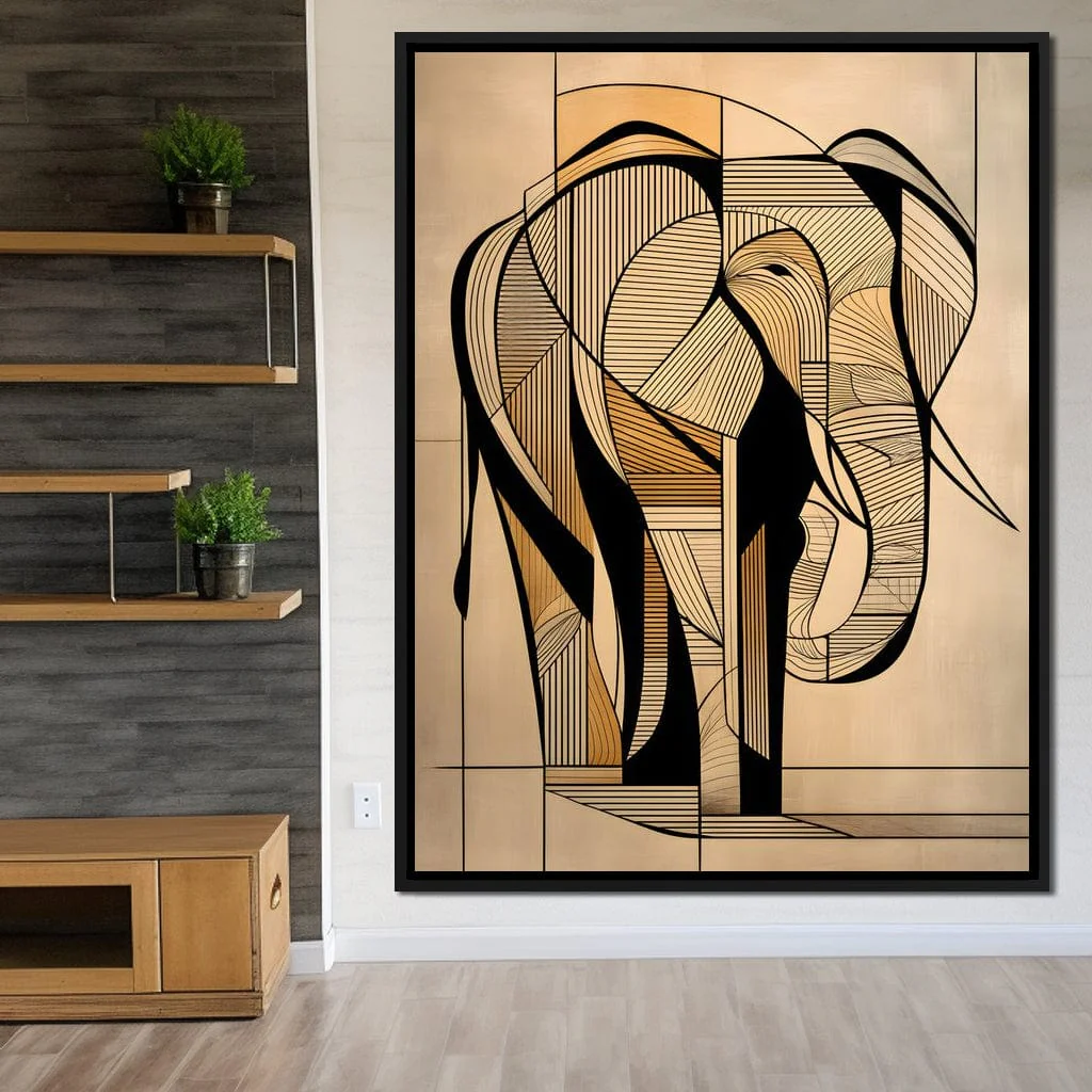 Majestic Geometric Elephant - Image 8
