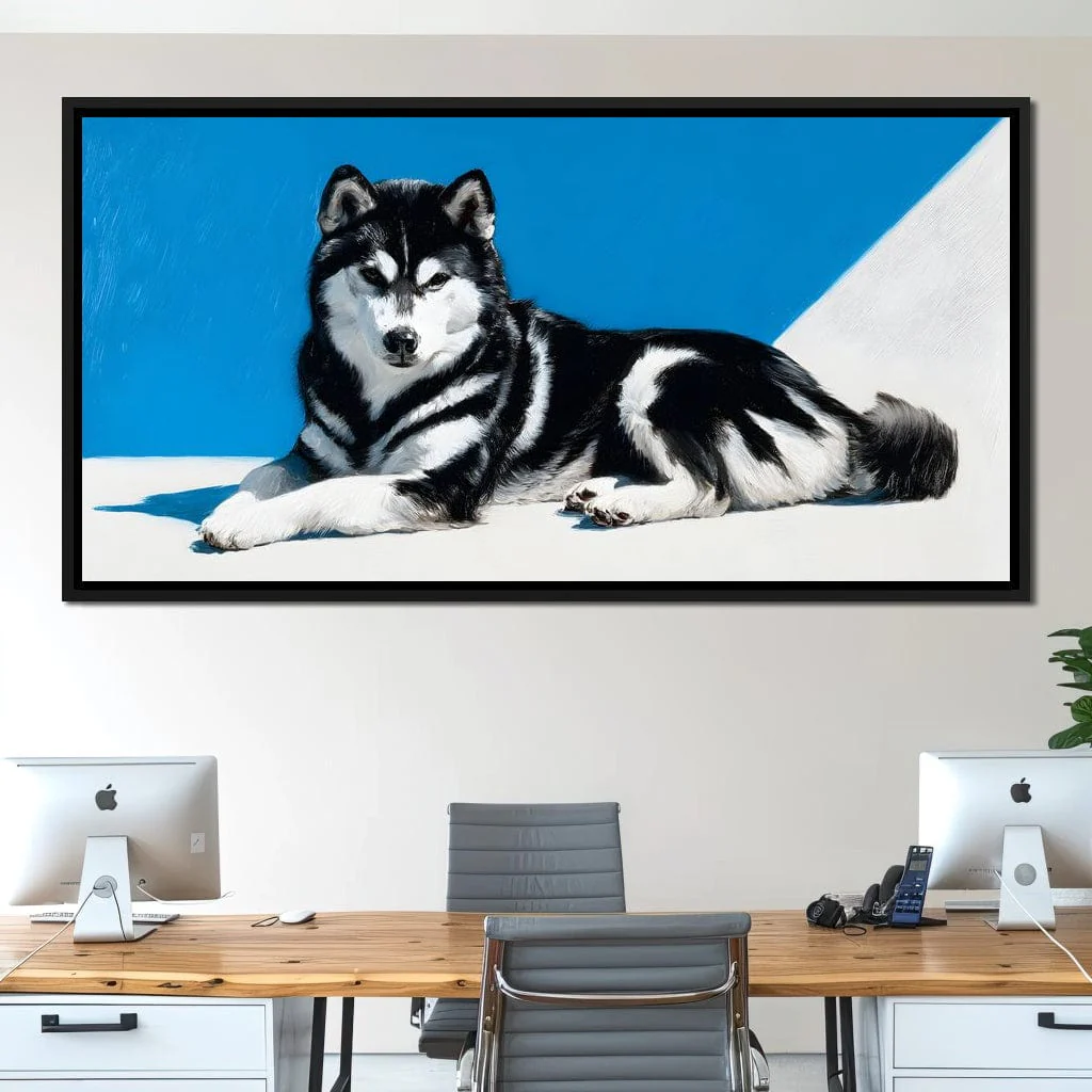 Majestic Husky Sunlit Bliss - Image 2