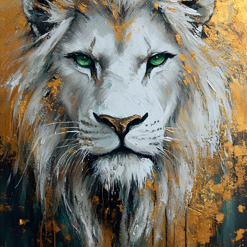 Majestic Lion Gold Radiance - Image 13