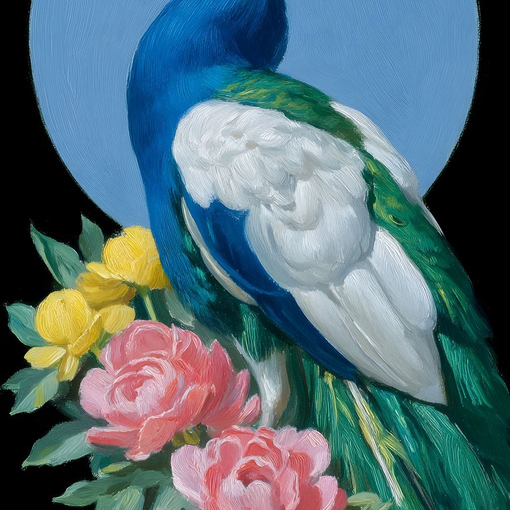 Majestic Peacock Blossoms - Image 13