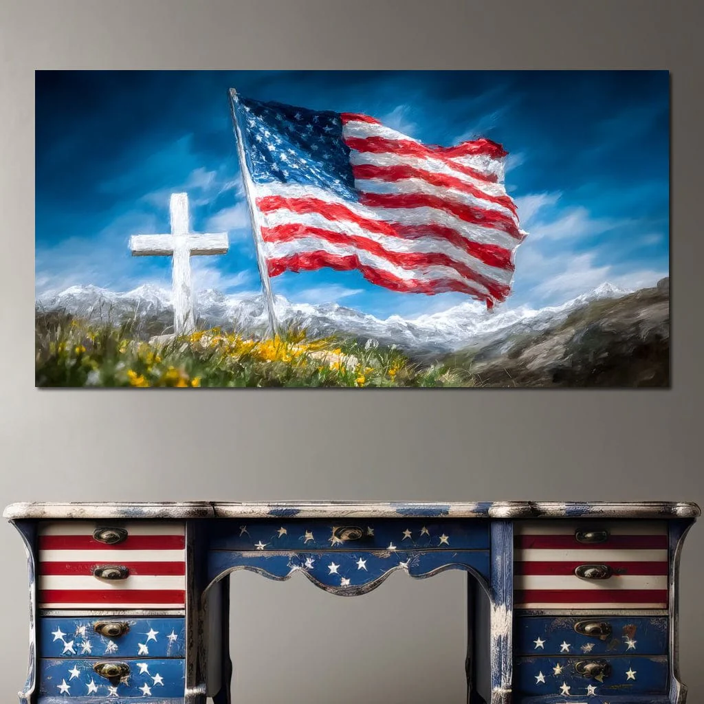 Majestic Peaks and Patriotism - Image 6