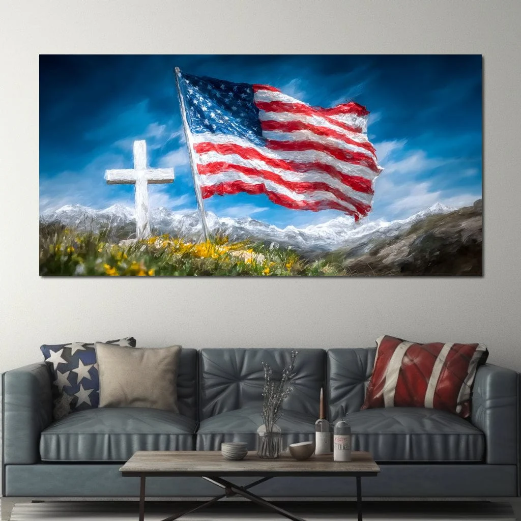 Majestic Peaks and Patriotism - Image 8