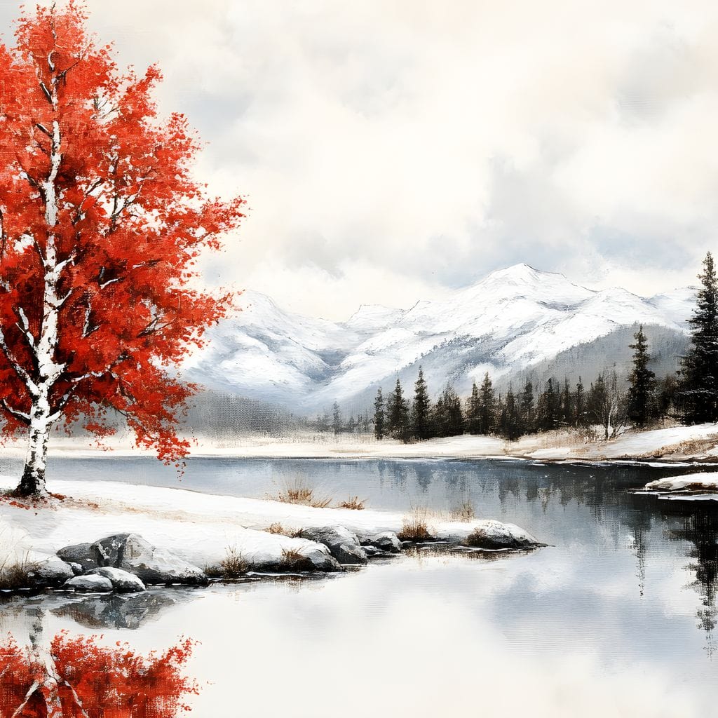 Majestic Reflection Among Pines - Image 13