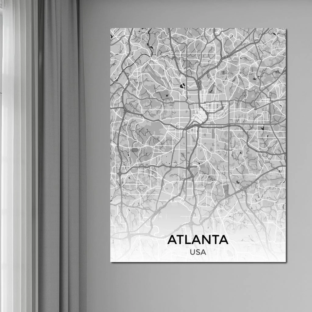 Map of Atlanta, USA - Image 4