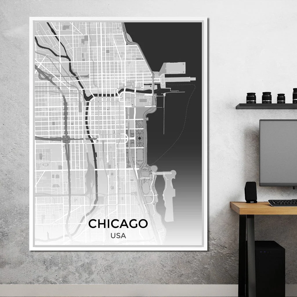 Map of Chicago, USA - Image 13