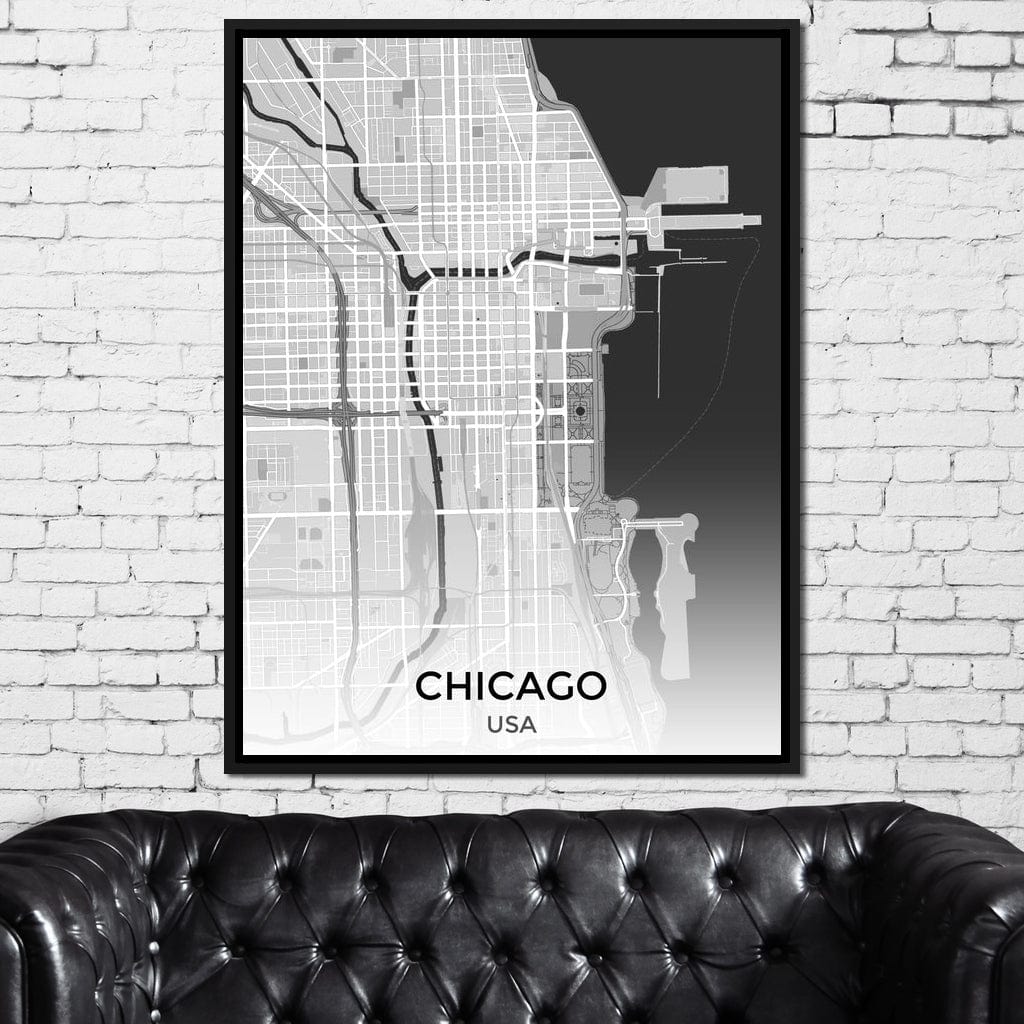 Map of Chicago, USA - Image 7