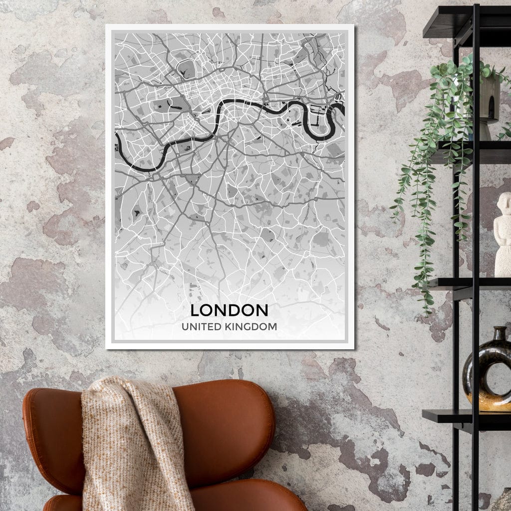 Map of London, UK - Image 12
