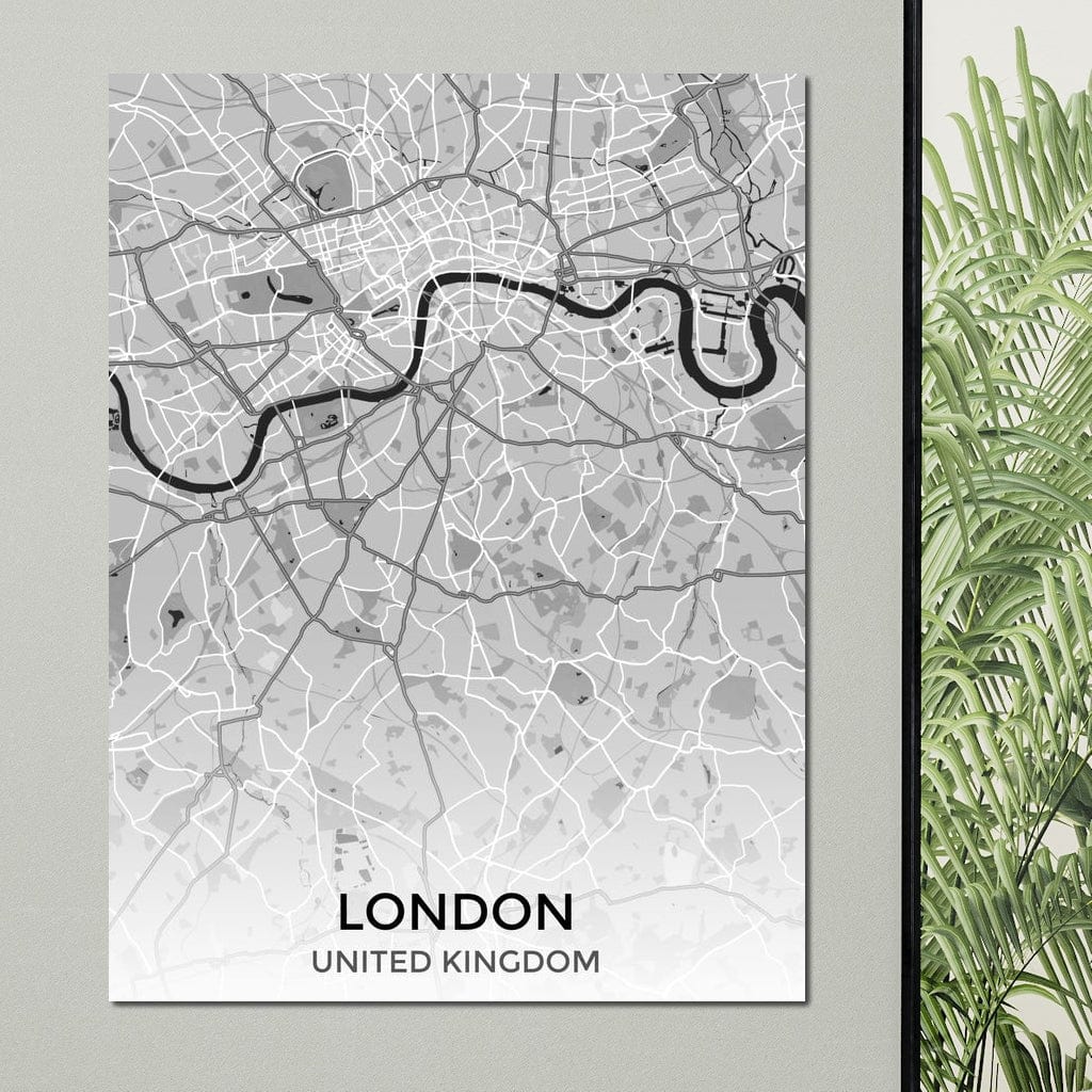 Map of London, UK - Image 6