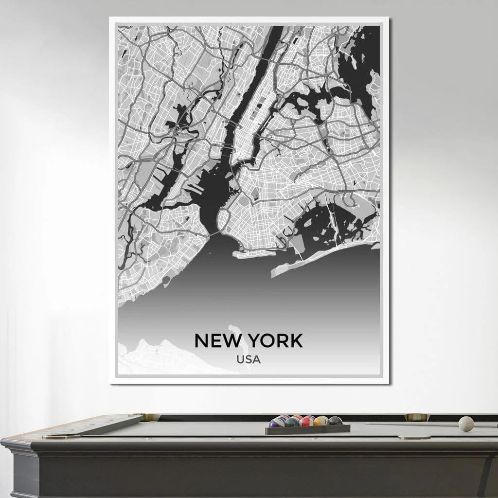Map of New York City, USA - Image 14