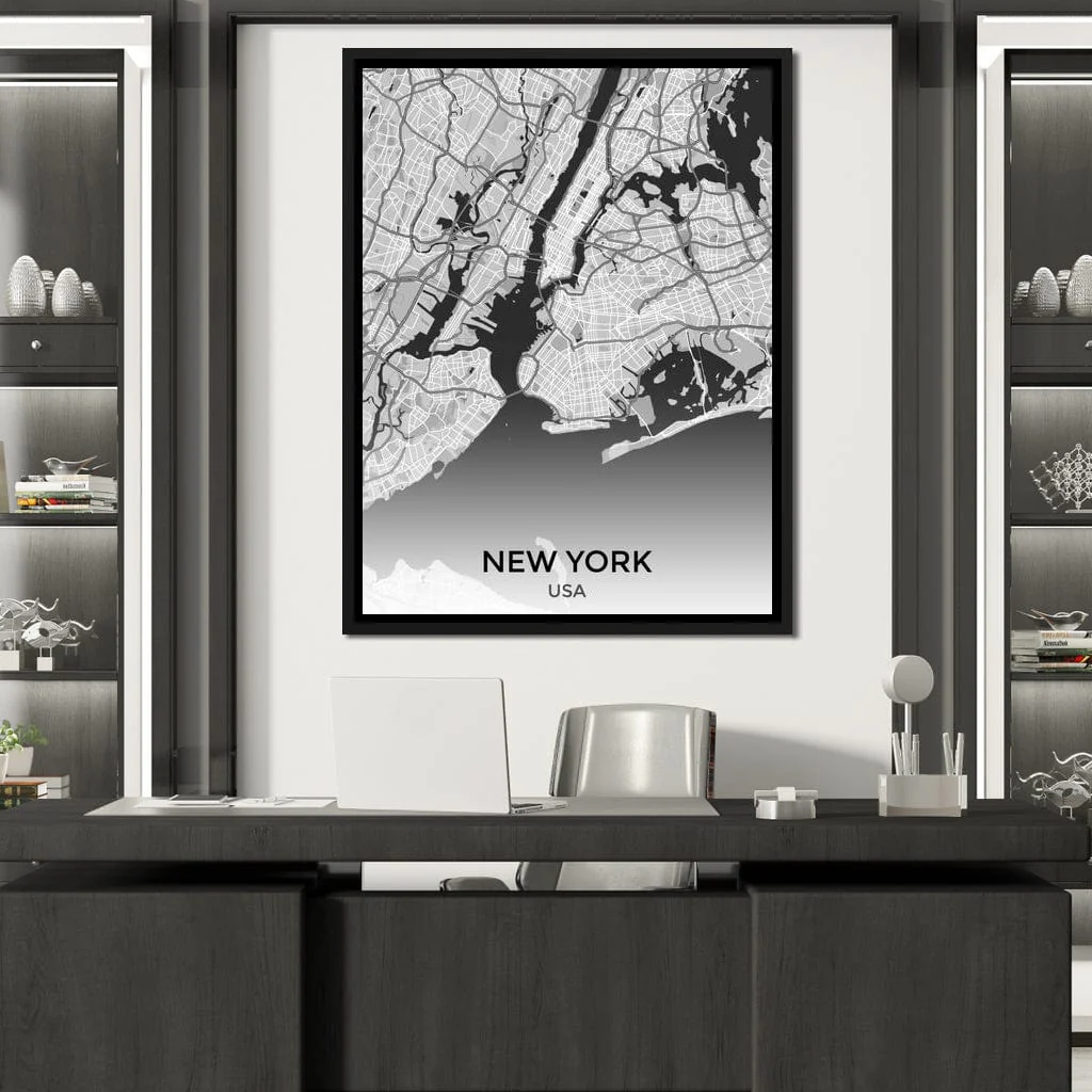 Map of New York City, USA - Image 7