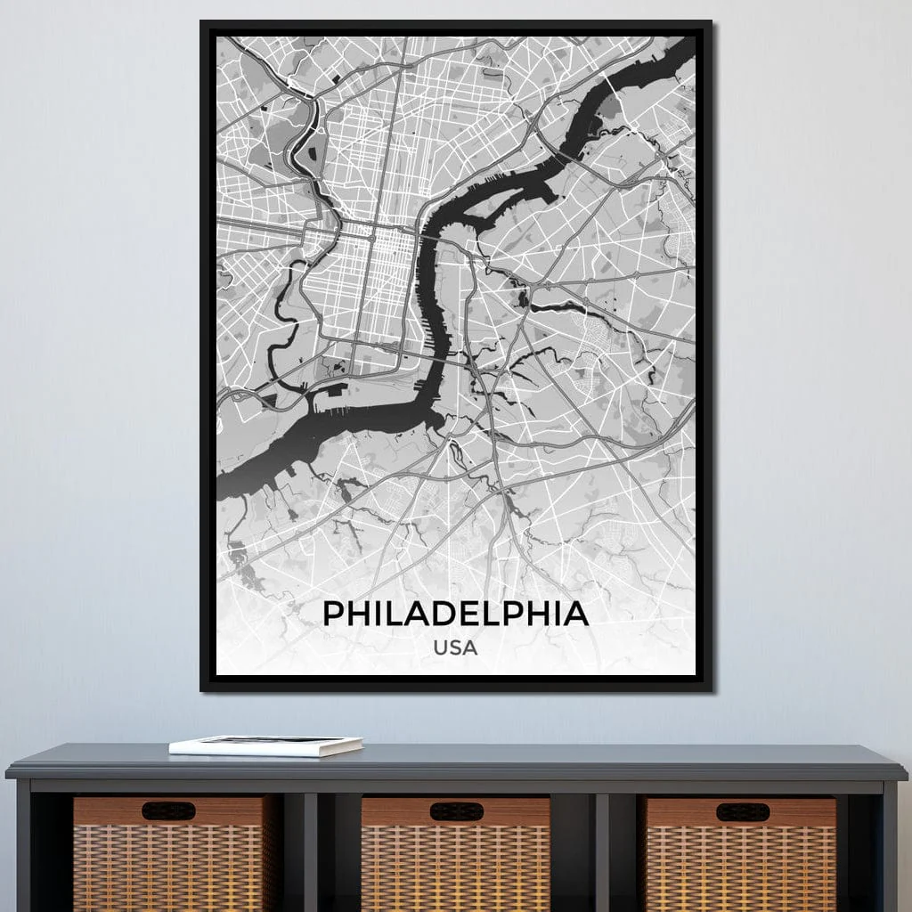 Map of Philadelphia, USA - Image 8