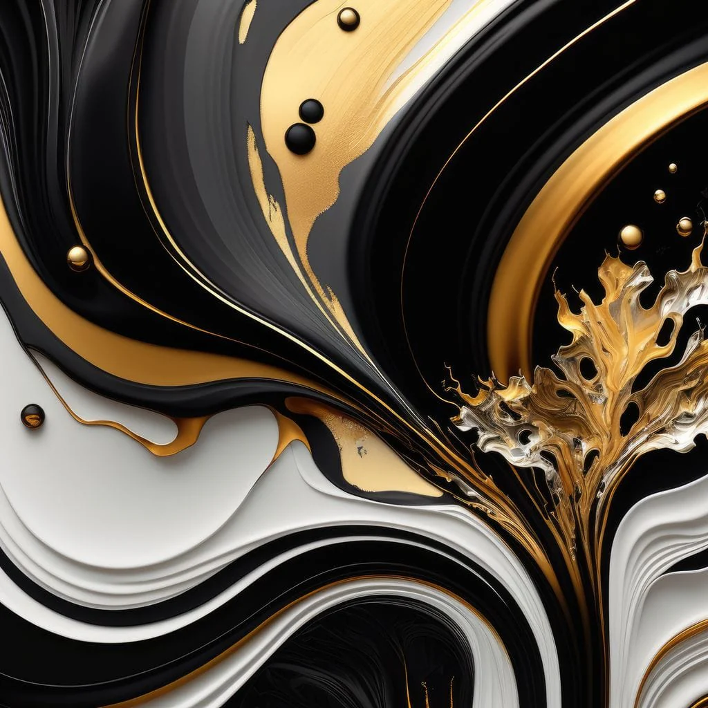 Marble-Lux Collection: Vibrant White & Gold Marble 10 - Image 21