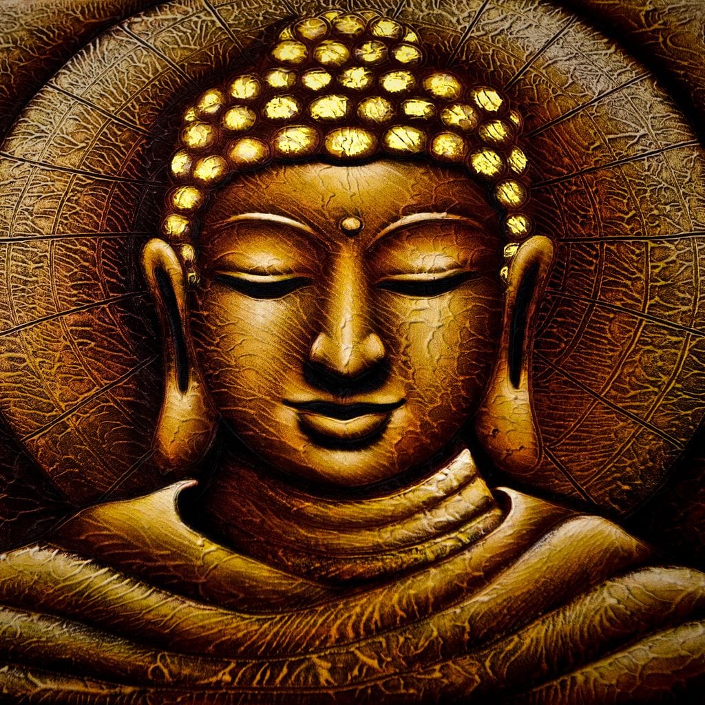 Meditating Buddha Portrait - Image 13