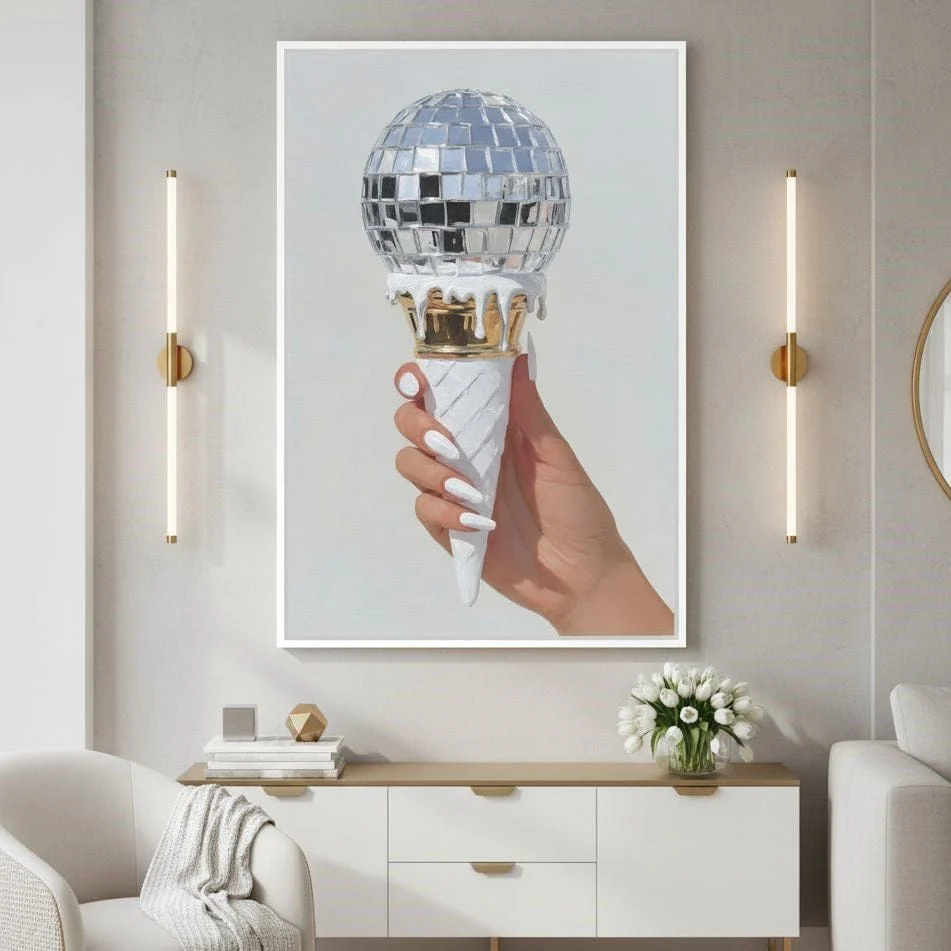 Melting Disco Cone Pop