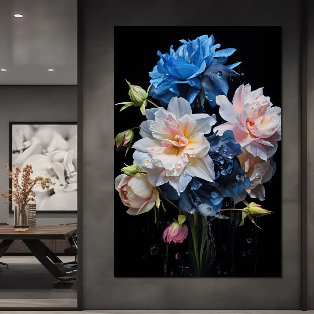 Midnight Flower Symphony - Image 6