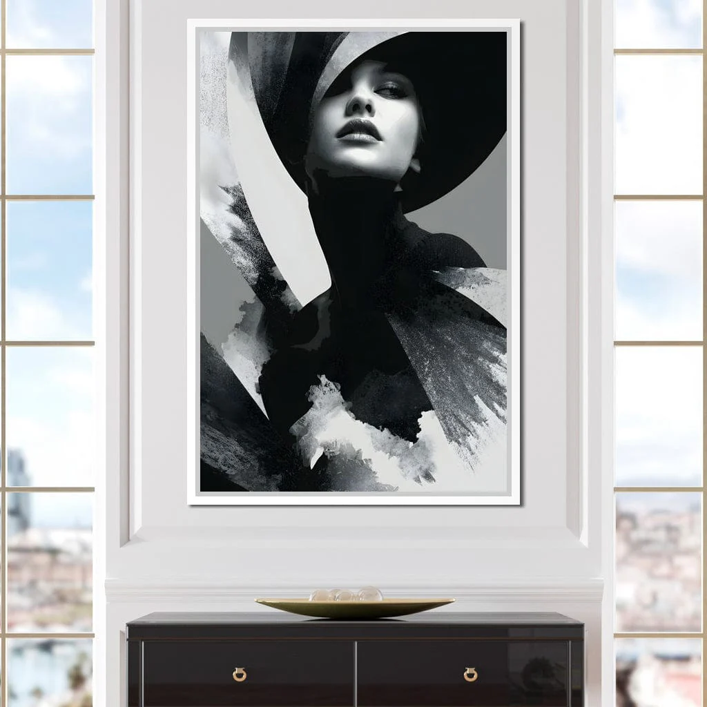 Monochrome Couture Elegance - Image 5