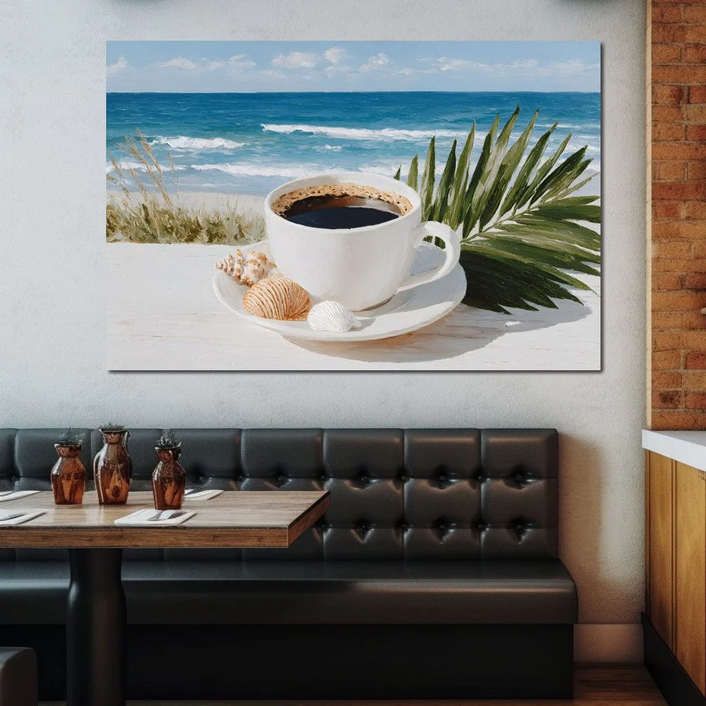 Morning Coffee By The Sea Shore - Image 10