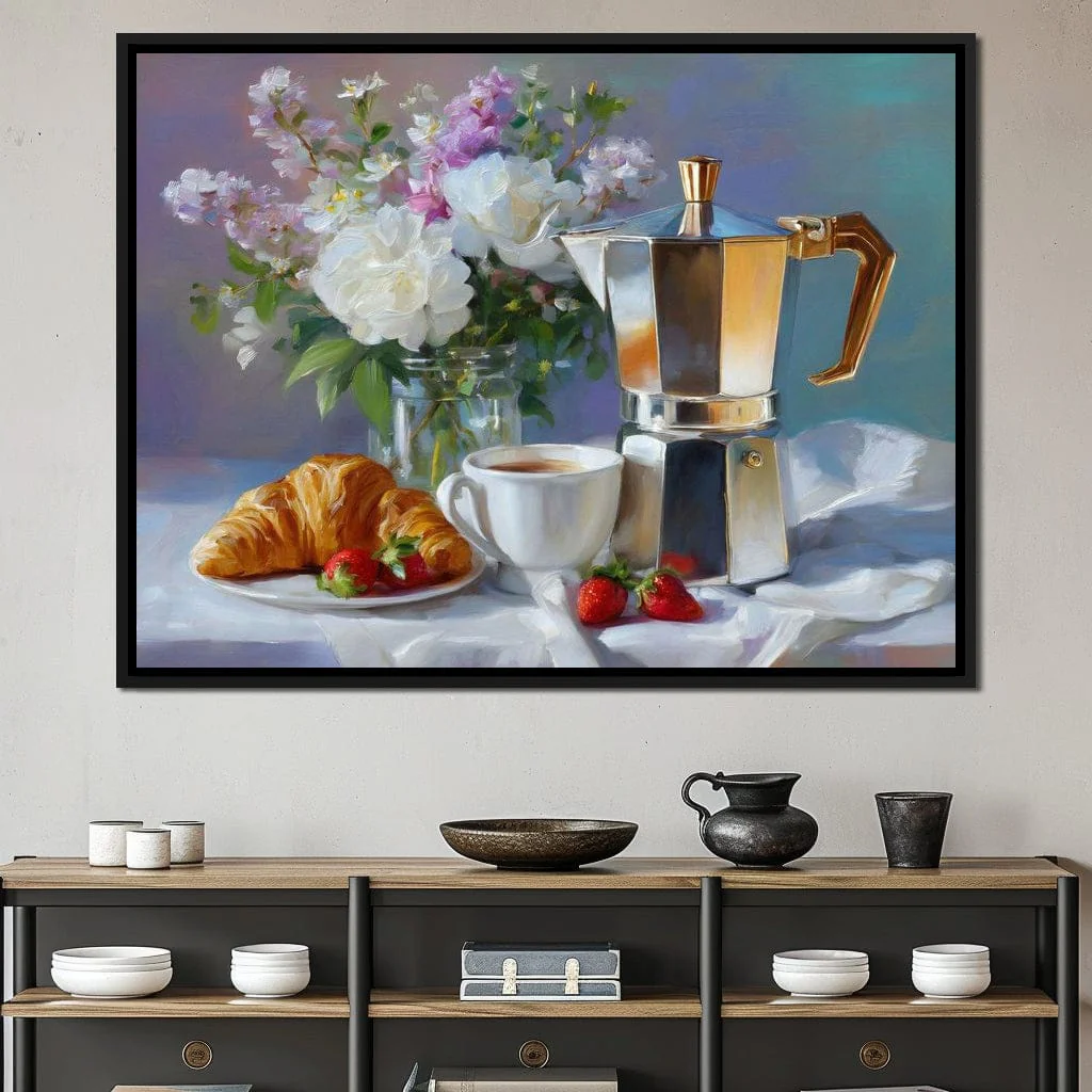 Morning Coffee & Strawberries - Image 3