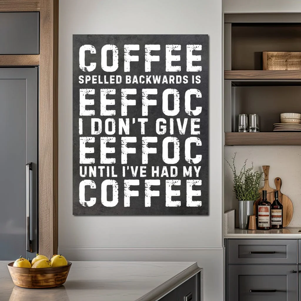 Morning Fuel Bold Typo Humor - Image 4