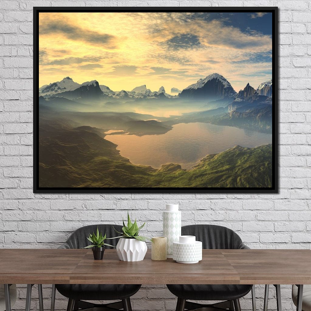 Morning Mist on Serenity Lake