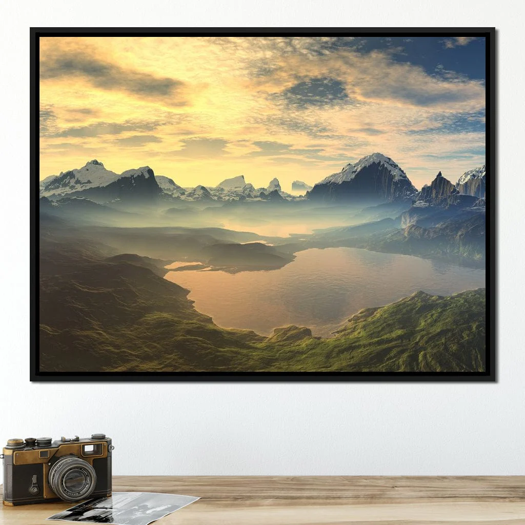 Morning Mist on Serenity Lake - Image 7