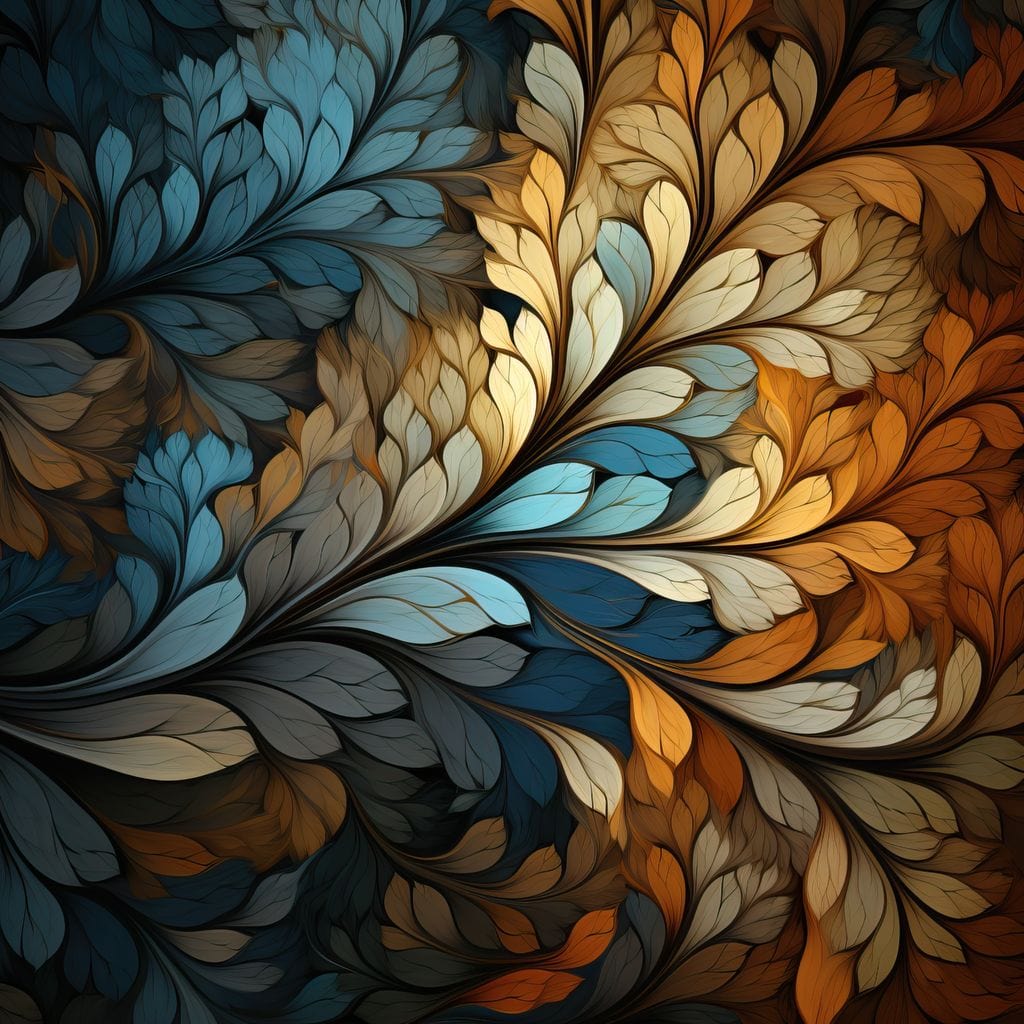Mosaic Leaf Dreamscape - Image 13