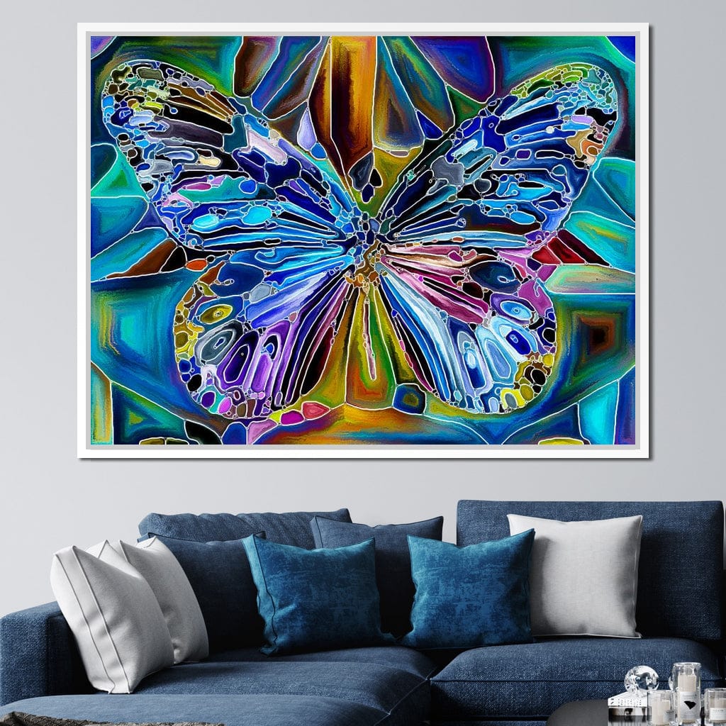 Multicolored Psychedelic Butterfly - Image 12