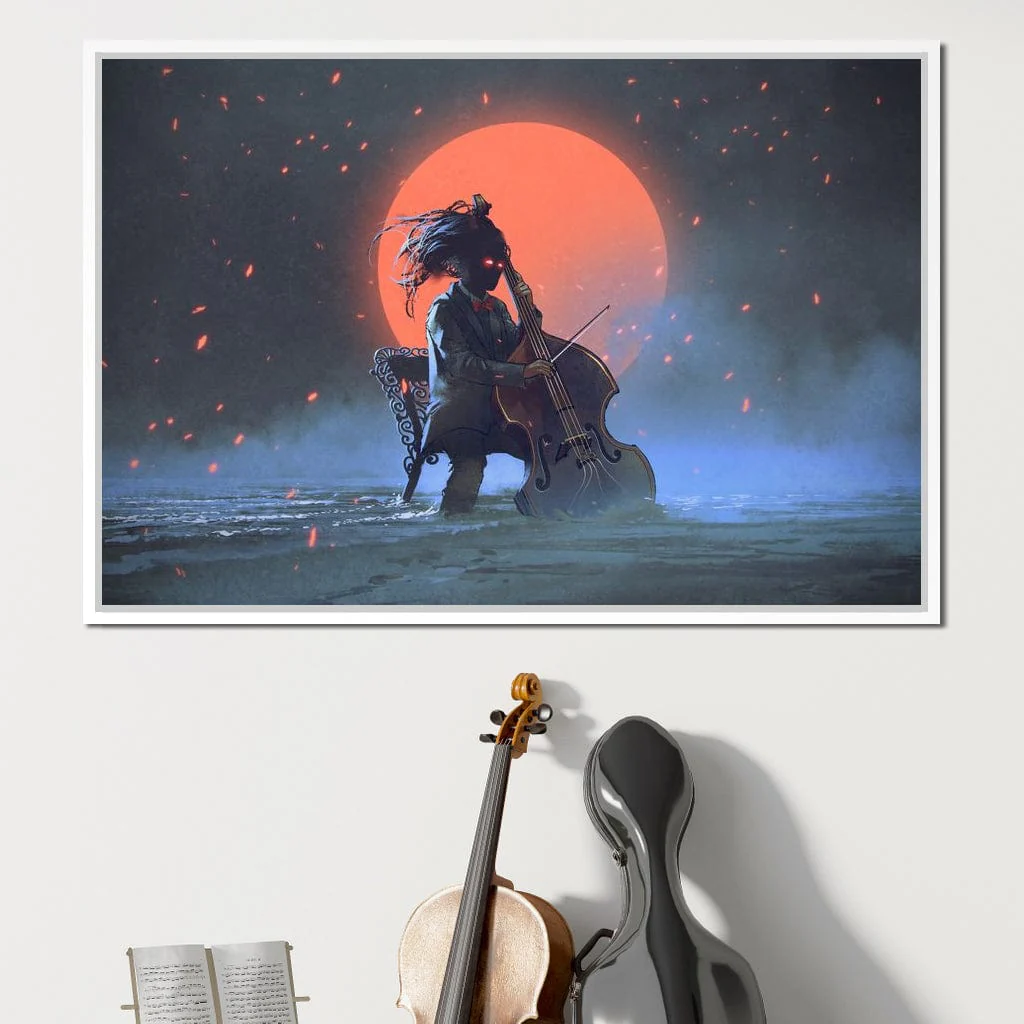 Mysterious Man Playing the Cello - Image 15